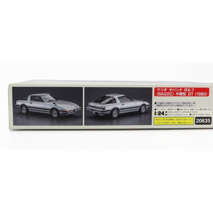 HASEGAWA MAZDA SAVANNA RX-7 SA22C MIDDLE VERSION GT 1980 1/24