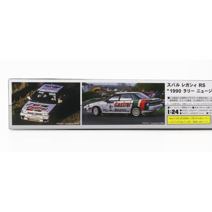 HASEGAWA SUBARU LEGACY RS N 11 RALLY NEW ZEALAND 1990 P.BOURNE - R.FREETH 1/24