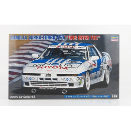HASEGAWA TOYOTA SUPRA TURBO A70 TEAM MINOLTA N 36 INTER TEC 1988 M.SEKIYA - H.OGAWA 1/24