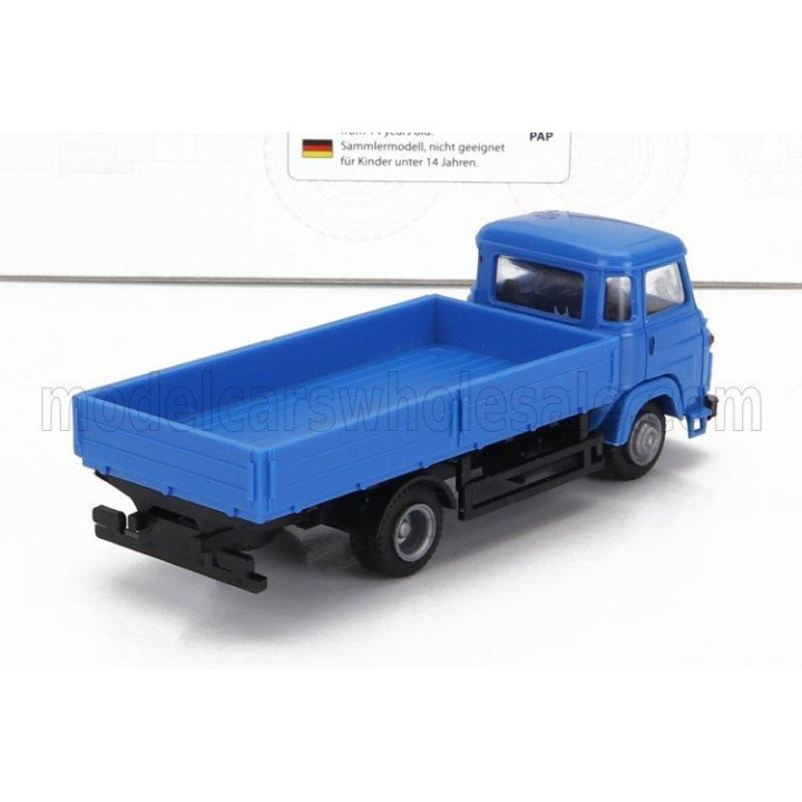IGRA MODEL ALFA ROMEO A19 TRUCK CASSONATO SPONDE BASSE 1973 - BLUE 1/87