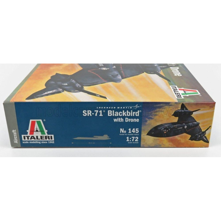 ITALERI LOCKHEED MARTIN SR-71 BLACKBIRD WITH DRONE 1968 1/72
