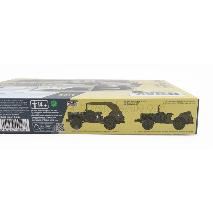 ITALERI DODGE WC56/57 4X4 COMMAND CAR MILITARY 1944 1/35