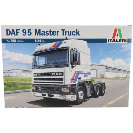 ITALERI DAF 95 380 SPACE CAB TRACTOR TRUCK 3-ASSI 1980 1/24