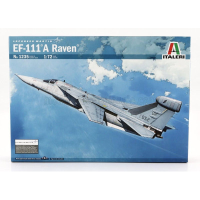 ITALERI LOCKHEED MARTIN EF-111A RAVEN MILITARY AIRPLANE 1978 1/72