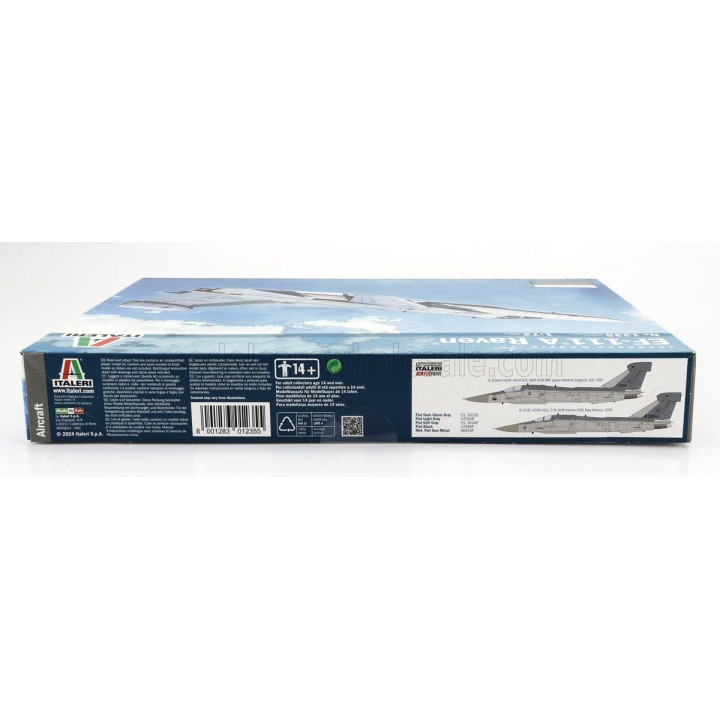 ITALERI LOCKHEED MARTIN EF-111A RAVEN MILITARY AIRPLANE 1978 1/72