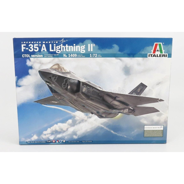 ITALERI LOCKHEED MARTIN F-35 A VERSION LIGHTING II MILITARY AIRPLANE 2011 1/72