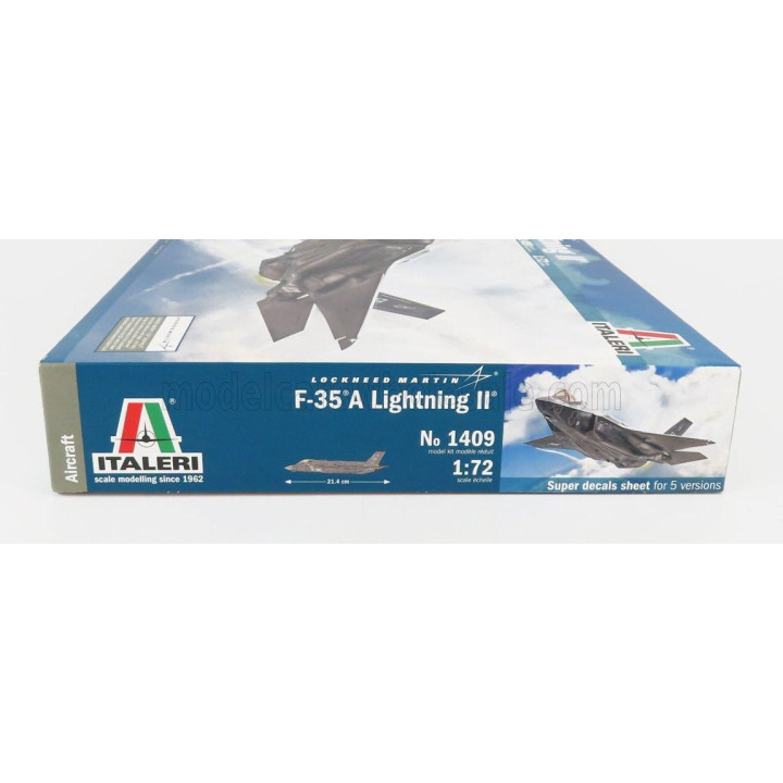 ITALERI LOCKHEED MARTIN F-35 A VERSION LIGHTING II MILITARY AIRPLANE 2011 1/72