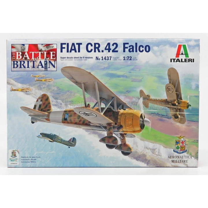 ITALERI FIAT CR.42 FALCO AERONAUTICA MILITARE 1938 1/72