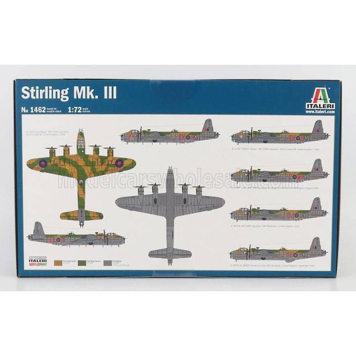 ITALERI STIRLING MK.III MILITARY AIRPLANE 1939 1/72