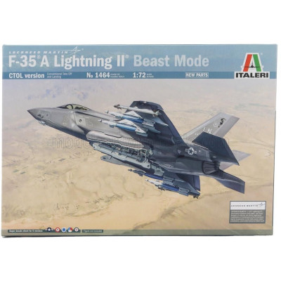 ITALERI LOCKHEED MARTIN F-35 A LIGHTING II MILITARY AIRPLANE 2011 1/72