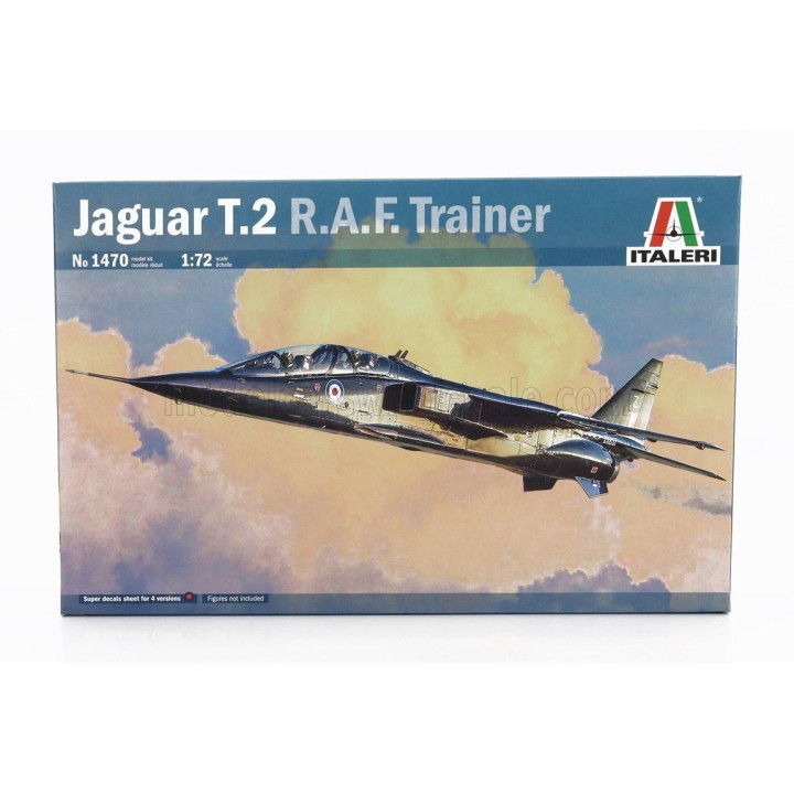 ITALERI JAGUAR T.2 R.A.F TRAINER MILITARY AIRPLANE 1970 1/72