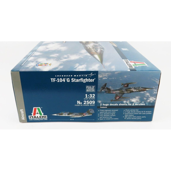 ITALERI LOCKHEED MARTIN TF-104G STARFIGHTER MILITARY AIRPLANE 1954 1/32
