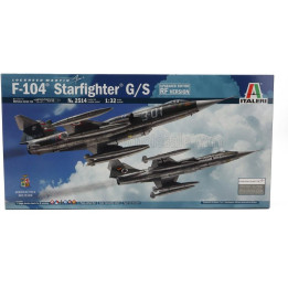 ITALERI LOCKHEED MARTIN TF-104 G/S STARFIGHTER MILITARY AIRPLANE 1958 1/32
