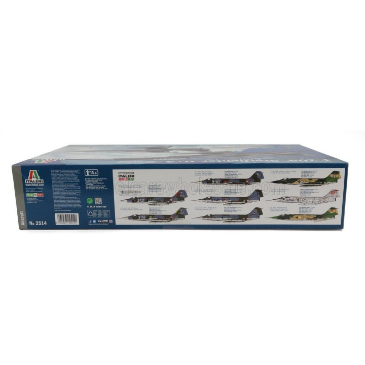 ITALERI LOCKHEED MARTIN TF-104 G/S STARFIGHTER MILITARY AIRPLANE 1958 1/32