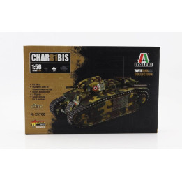 ITALERI TANK CHAR B1 BIS MILITARY 1935 1/56