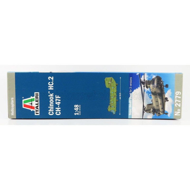 ITALERI BOEING CH-47 HC.2 CHINOOK HELICOPTER MILITARY 1962 1/48