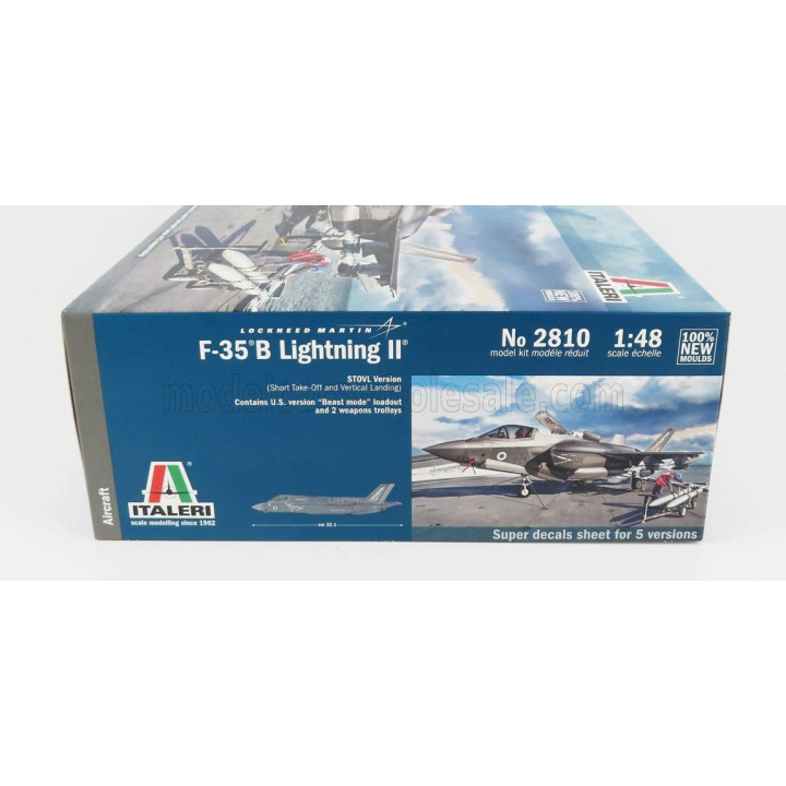 ITALERI LOCKHEED MARTIN F-35 B LIGHTING II MILITARY AIRPLANE 2011 1/48