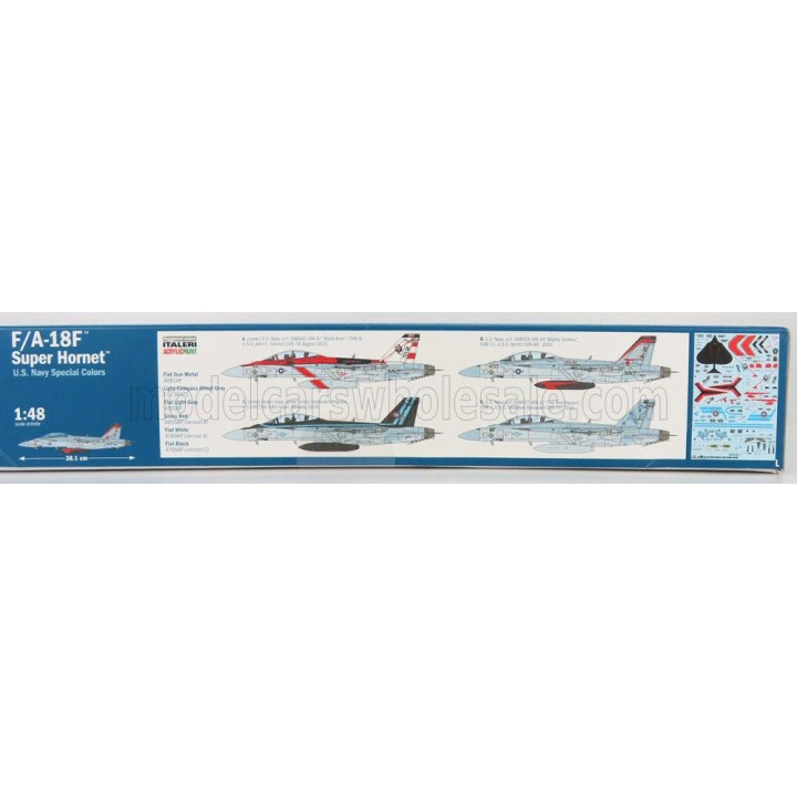 ITALERI BOEING F/A-18F SUPER HORNET AIRPLANE MILITARY 1995 1/48