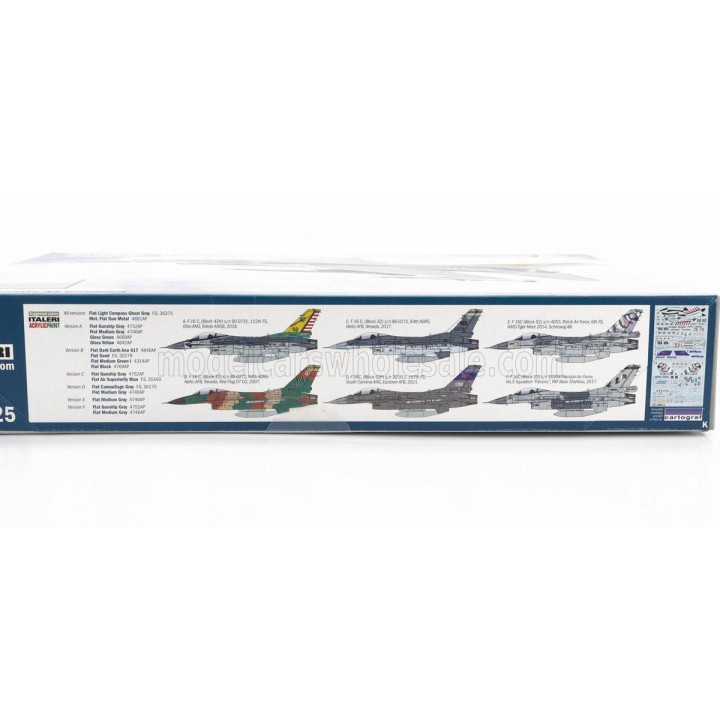 ITALERI LOCKHEED MARTIN F-16C FIGHTING FALCON CACCIA AIRPLANE 1978 1/48