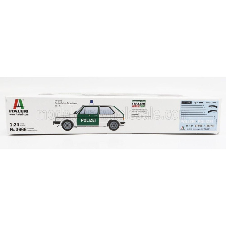 ITALERI VOLKSWAGEN GOLF I POLIZEI 1976 1/24