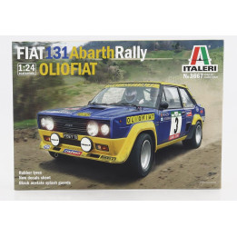 ITALERI FIAT 131 ABARTH OLIO FIAT N 3 1976 M.ALEN - I.KIVIMAKI 1/24