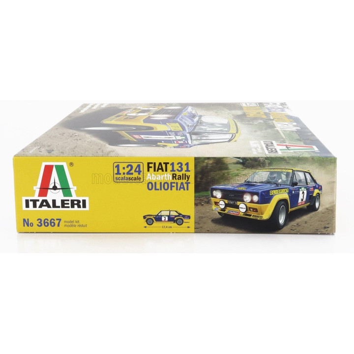 ITALERI FIAT 131 ABARTH OLIO FIAT N 3 1976 M.ALEN - I.KIVIMAKI 1/24