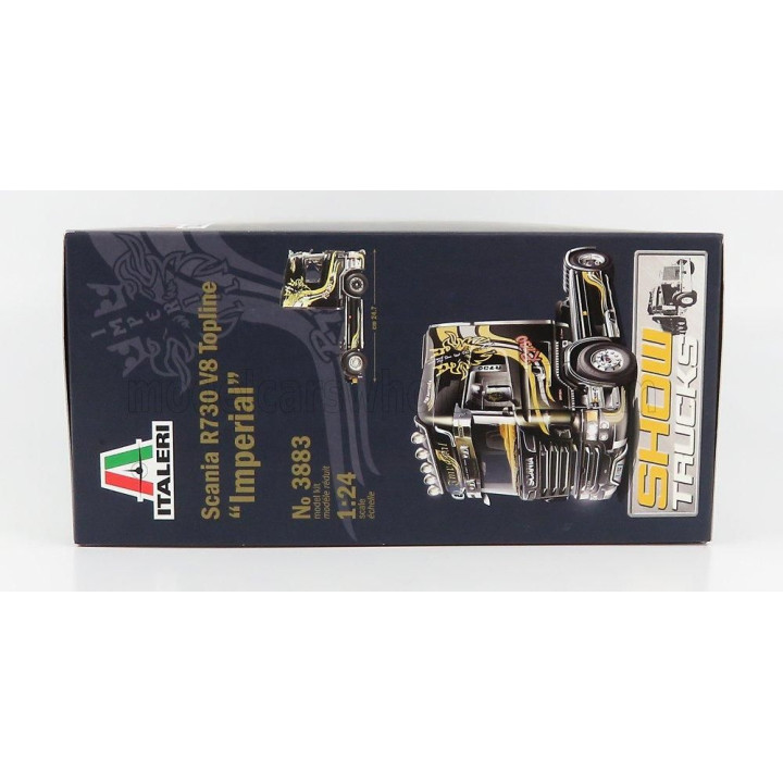 ITALERI SCANIA R730 TRACTOR TRUCK V8 TOPLINE 2-ASSI 2011 1/24