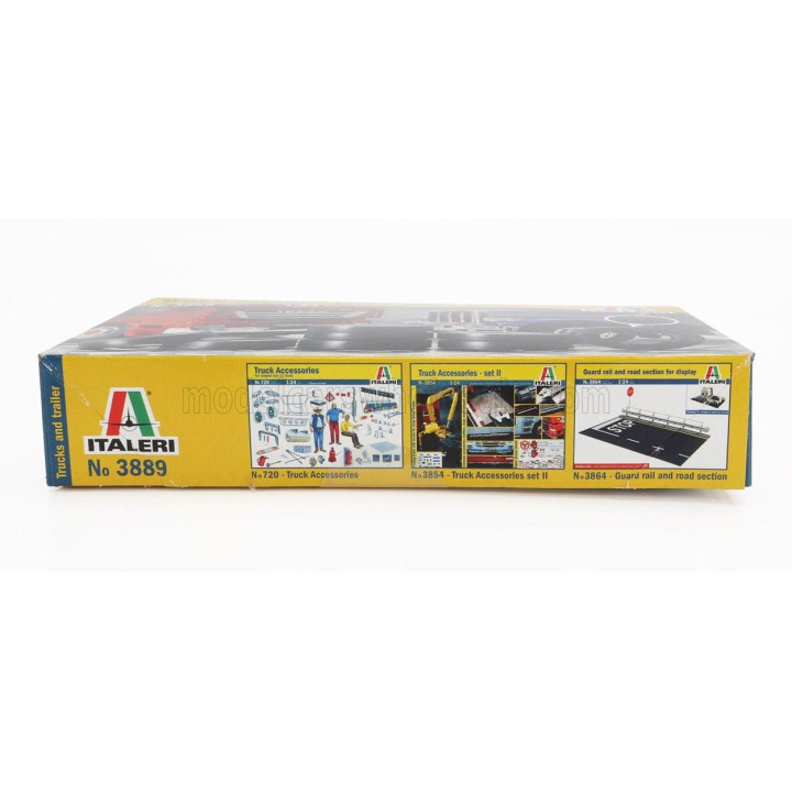 ITALERI ACCESSORIES SET 8X RUBBER TIRES FOR TRUCK 1/24