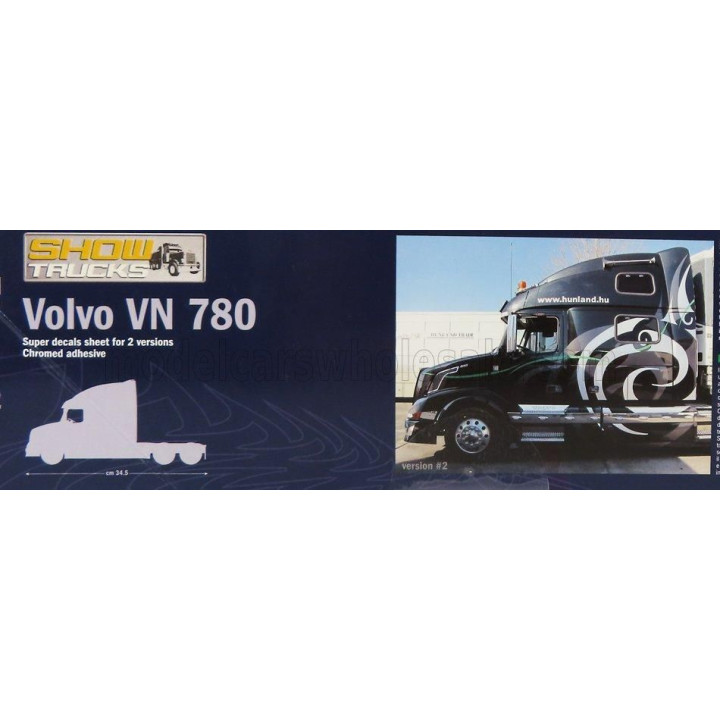 ITALERI VOLVO VT880 TRACTOR TRUCK 3-ASSI 1990 1/24