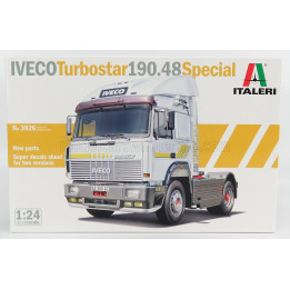 ITALERI IVECO FIAT TURBOSTAR 190.48 SPECIAL TRACTOR TRUCK 2-ASSI 1988 1/24