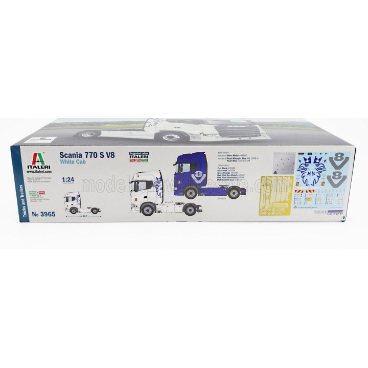 ITALERI SCANIA S770 V8 TRACTOR TRUCK 2-ASSI 2021 1/24