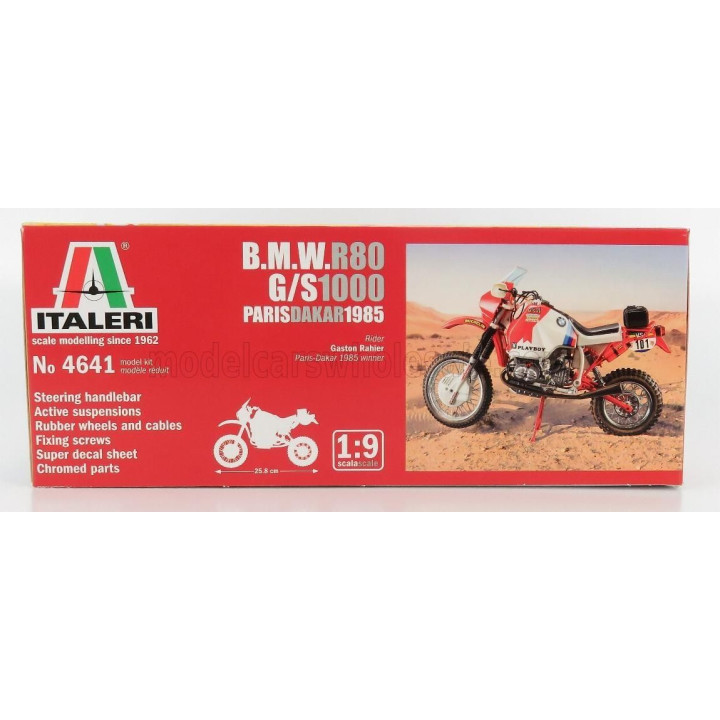ITALERI BMW R80 G/S 1000 RALLY PARIS DAKAR 1985 1/9