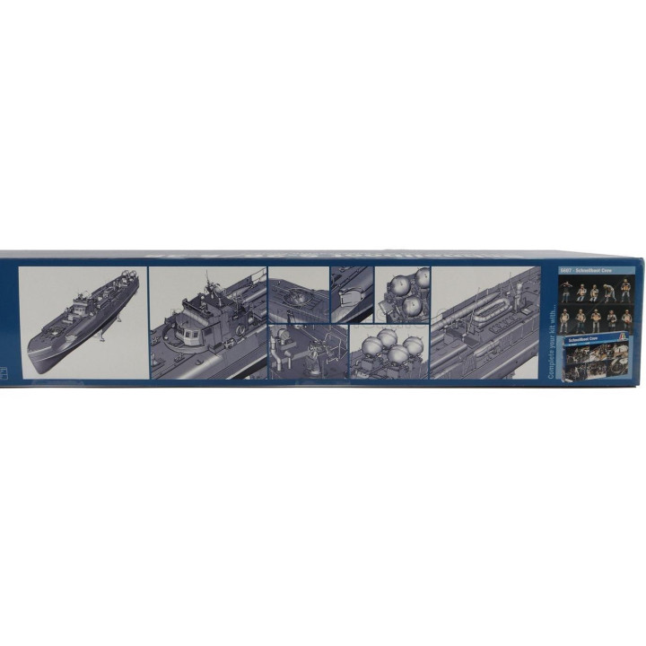 ITALERI BOAT S-BOOT S-26/S-38 MOTOSILURANTE NAVY MILITARY 1945 - Lungh.LENGHT cm 99.9 1/35