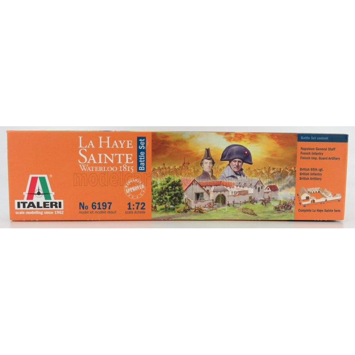 ITALERI ACCESSORIES DIORAMA - WAR BATTLE SET - LA HAYE SAINTE WATERLOO 1815 1/72