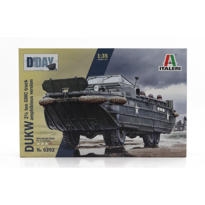 ITALERI GMC DUKW TRUCK ANFIBIO MILITARY 1944 1/35