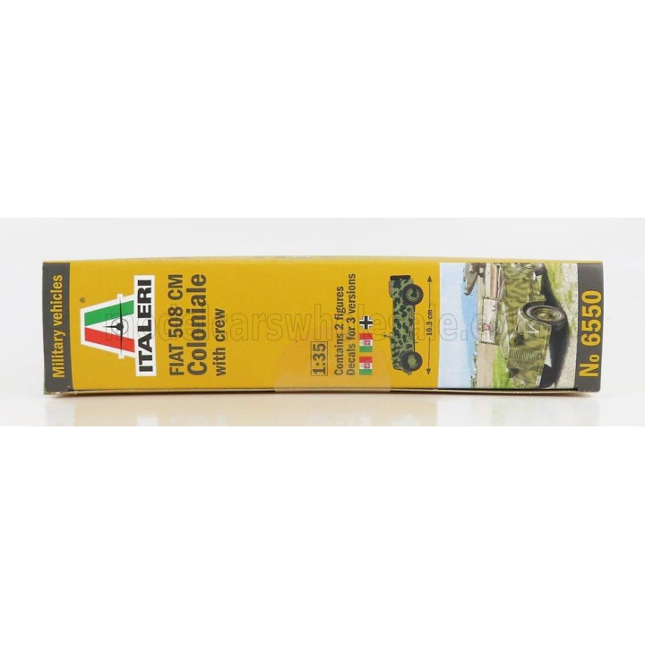 ITALERI FIAT 508C 1100 CABRIOLET COLONIALE MILITARY 1939 1/35
