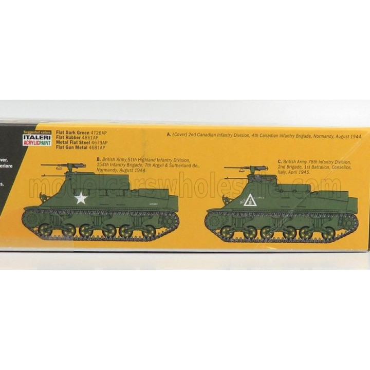 ITALERI HOWITZER M7 KANGAROO TANK  1944 1/35
