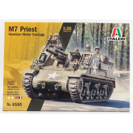 ITALERI ROYAL ORDNANCE TANK M7 PRIEST HOWITZER MOTOR CARRIAGE MILITARY 1943 1/35