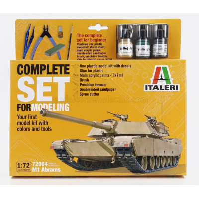 ITALERI TANK M1A ABRAMS MILITARY 1980 1/72