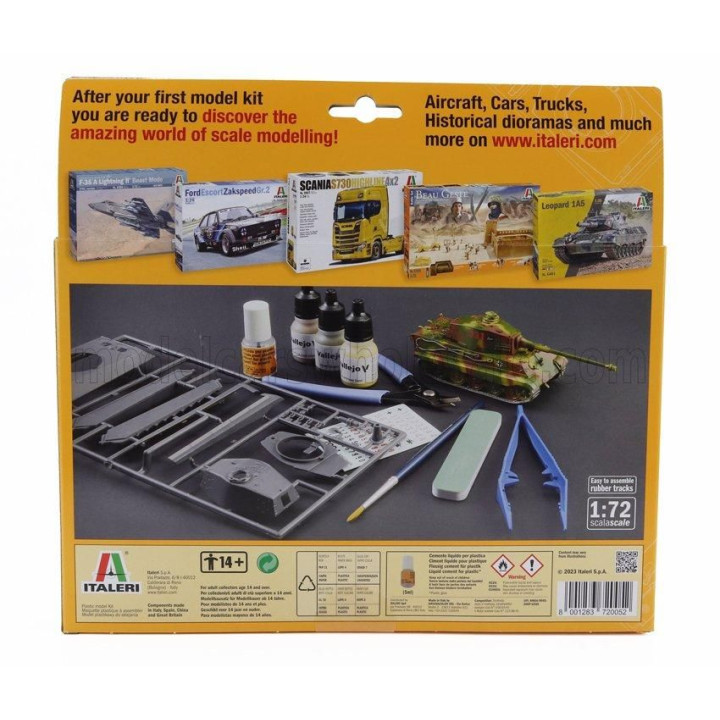 ITALERI TANK SD. KFZ. 182 KING TIGER MILITARY 1945 1/72