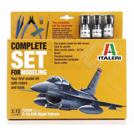 ITALERI LOCKHEED MARTIN F-16C/D FIGHTING NIGHT FALCON CACCIA AIRPLANE 1978 1/72