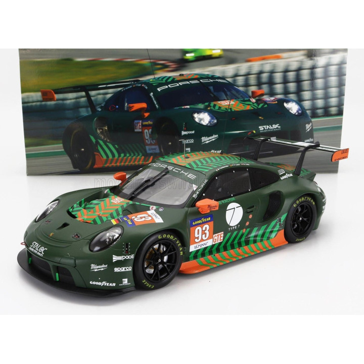IXO MODELS PORSCHE 911 991-2 RSR TEAM PROTON COMPETITION N 93 ELMS 2021 MICHAEL FASSBENDER - RICHARD LIETZ - FELIPE FERNANDEZ LA