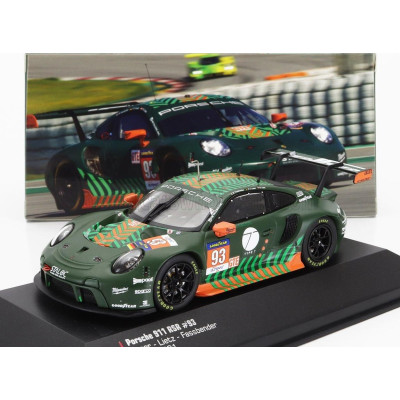 IXO MODELS PORSCHE 911 991-2 RSR TEAM PROTON COMPETITION N 93 ELMS 2021 MICHAEL FASSBENDER - RICHARD LIETZ - FELIPE FERNANDEZ LA