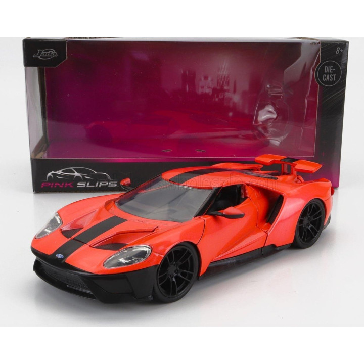 JADA FORD USA GT 2017 - RED ORANGE 1/24