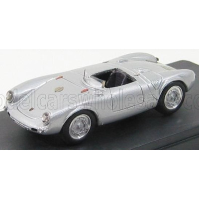 JOLLY MODEL PORSCHE 550 SPIDER BARCHETTA - SILVER 1/43