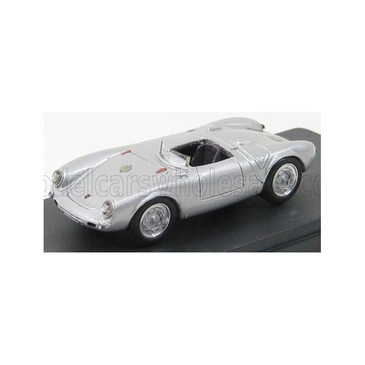 JOLLY MODEL PORSCHE 550 SPIDER BARCHETTA - SILVER 1/43
