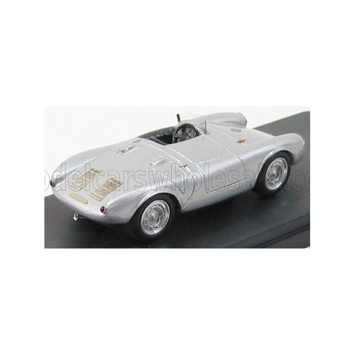 JOLLY MODEL PORSCHE 550 SPIDER BARCHETTA - SILVER 1/43