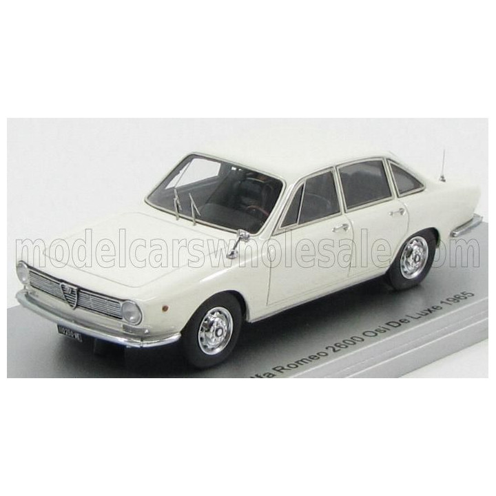 KESS MODEL ALFA ROMEO OSI 2600 DE LUXE 1965 - WHITE 1/43