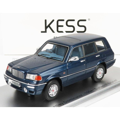 KESS MODEL BENTLEY DOMINATOR 4X4 1994 - MADE ON RANGE ROVER CHASSIS - PERSONAL CAR SULTAN OF BRUNEI - BLUE MET 1/43