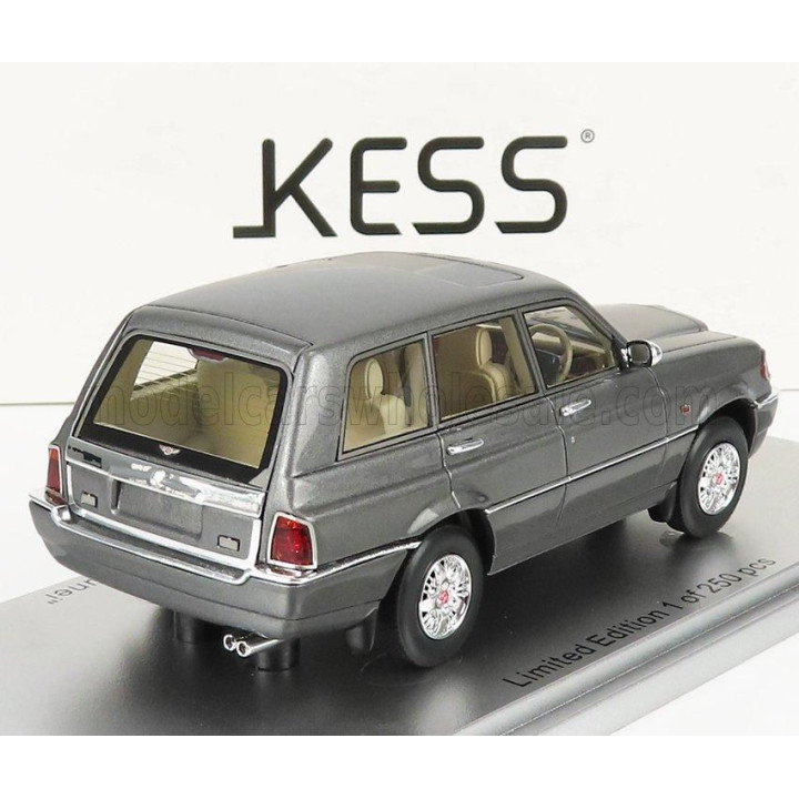 KESS MODEL BENTLEY DOMINATOR 4X4 1994 - MADE ON RANGE ROVER CHASSIS - PERSONAL CAR SULTAN OF BRUNEI - GREY MET 1/43